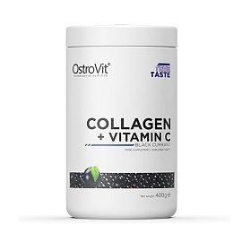 OstroVit Collagen+Vitamin C 400 g Black Currant