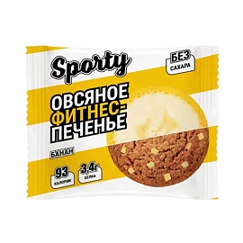 Sporty Овсяное Фитнес-печенье 30 г Банан
