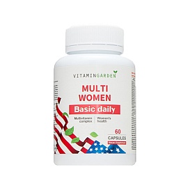 Vitamin Garden Multi Women Basic Daily 60 Caps 