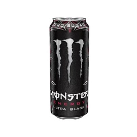 Monster Energy 500 ml Ultra Black 