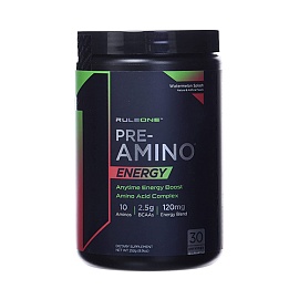 RuleOne Pre-Amino Energy 252 g Watermelon Splash
