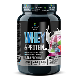 Roden Max Whey Protein 100% Premium 900 g Yogurt with wild berries