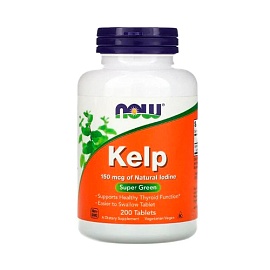 NOW Kelp 200 tablets