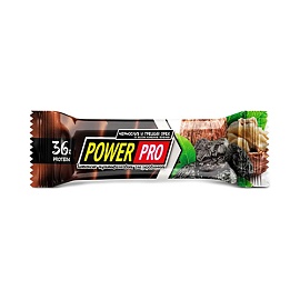 Power Pro Протеиновый батончик 60 г Чернослив и грецкий орех "кофейное печенье"
