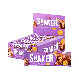 Fitnes Shock Shaker 35 g Грецкий орех + изюм