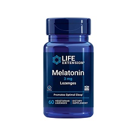 Life Extension Melatonin 3 mg 60 veg lozenges 