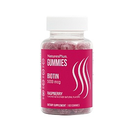 NaturesPlus  Biotin 5000 mcg 60 Gummies 