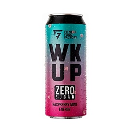 Fitness Food Factory WK UP Zero Sugar 450 ml Raspberry Mint Energy