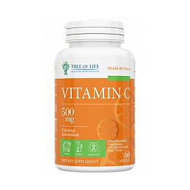 Tree of Life Vitamin C 500 mg 60 capsules 