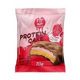 FitKit Protein Cake 50 g Strawberry Cream