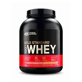 ON Gold Standart Whey 2270 g Strawberry Banana