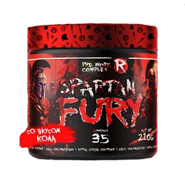 Reckful Pre Work Complex Spartan Fury 210 g Cola 
