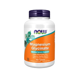 NOW Magnesium Glycinate 180 Tablets