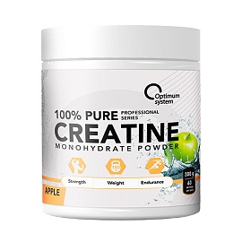 Optimum System 100% Pure Creatine 300 g Apple 