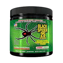 Cloma Pharma Black Spider 210 g (Предтрен)