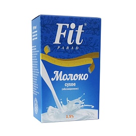 Fit Parad Молоко сухое обезжиренное 1,5% 300 г
