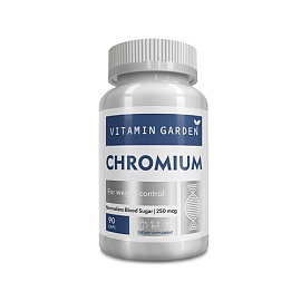 Vitamin Garden Chromium Picolinate Active 60 Caps