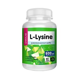 Chikalab L-Lysine 60 vegan capsules 