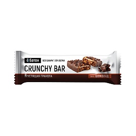 Ё|батон 20% Crunchhy Bar Хрустящая гранола 40 g Шоколад
