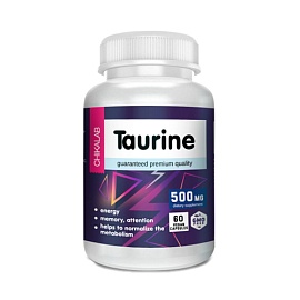 Chikalab Taurine 500 mg 60 vegan capsules