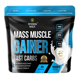Roden Max Mass Muscle Gainer 3000 g Vanilla 