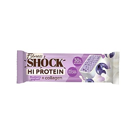 Fitnes Shock Hi Protein 40 g Blueberry yoghurt