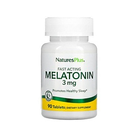 NaturesPlus Melatonin 3 mg 90 tabl