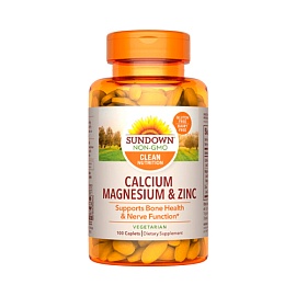 Sundown Calcium Magnesium&Zinc 100 capsules 