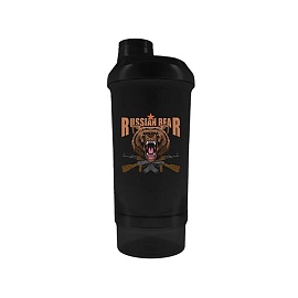 Шейкер Russian Bear (AK47) Smart 500ml+150ml