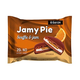 Ё|батон 20% Jamy Pie Souffle&Jam 60 g Orange 