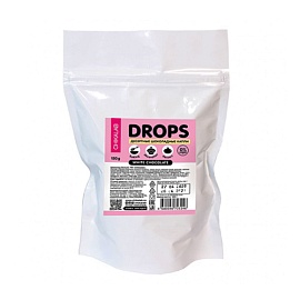 Chikalab Drops Десертные шоколадные капли 150 g White Chocolate 