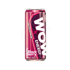 WOW Energy 330 ml Black Cherry