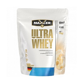 Maxler Ultra Whey 900 g Banana Milshake 