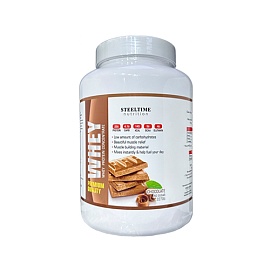 Steeltime Nutrition Whey Premium Quality 2270 g Chocolate