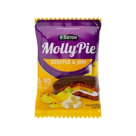 Ё|батон Molly Pie 50 g Банановый пудинг