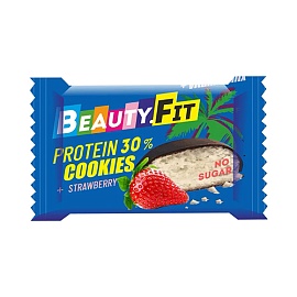 Beauty.Fit Cookies Protein 30% 40 g Strawberry