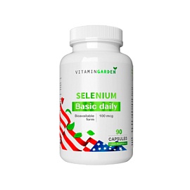 Vitamin Garden Selenium Basic Daily 90 Caps 
