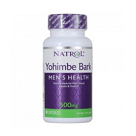 Natrol Yohimbe Bark 500 mg 90 caps 