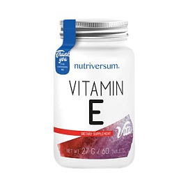 Nutriversum Vitamin E 60 tablets