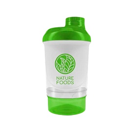 Шейкер Nature Foods Smart 300ml+150ml  Green