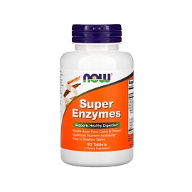 NOW Super Enzymes 90 Tablets 