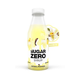 Steel Power Sugar Zero Syrup 320 ml Ваниль