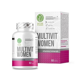 Nature Foods Multivit Women 60 tabl 
