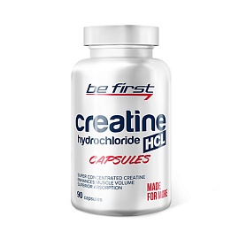 Be First Creatine Hydrochloride HCL 90 caps 
