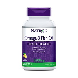 Natrol Omega-3 Fish Oil 60 caps 