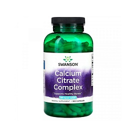 Swanson Calcium Citrat Complex 250 g 300 capsules 