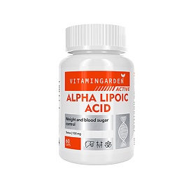 Vitamin Garden Alpha Lipoic Acid Active 60 Caps