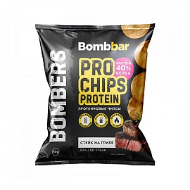 Bombbar Pro Chips Protein 50 g Grilled Steak 