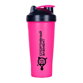 Шейкер Sports Element 600 ml "Агат розовый" Розовый