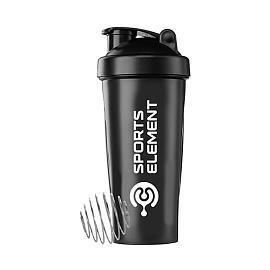 Шейкер Sports Element 600 ml "Оникс" Черный